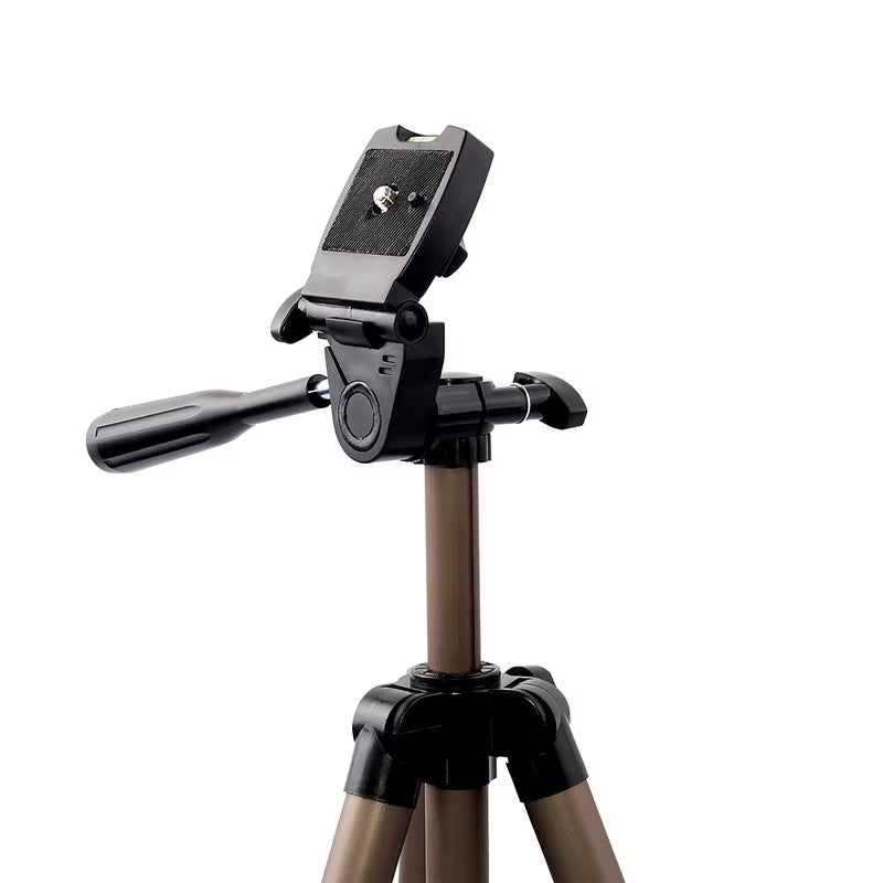 Camera Tripod for Cellphone Phone Tripod Phone Camera Holder for Canon Nikon Sony DSLR Digital Camcorder WT3130 Aluminum