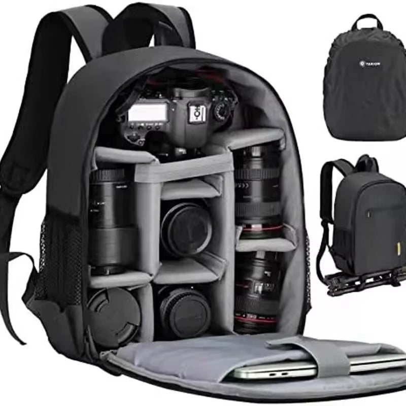 Multi-Functional Digital Camera Backpack Bag for Nikon Sony Waterproof Outdoor Dslr Camera Bag Lens Pouch DSLR Camera Bag